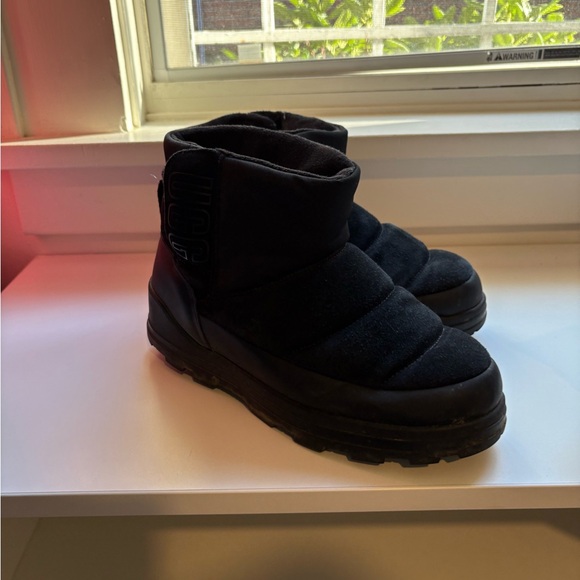 UGG Black Ankle Boots - Picture 2 of 4